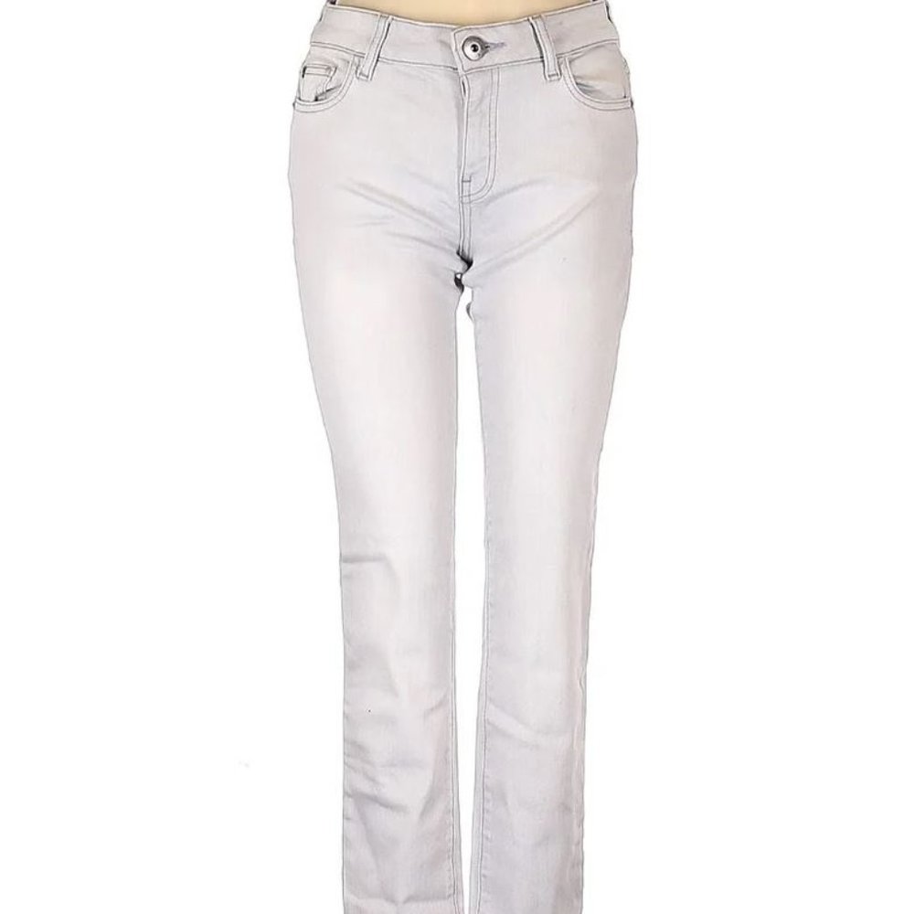 DL1961 Sz 26 Women's White Margaux instasculpt ankle skinny smart denim faulkner